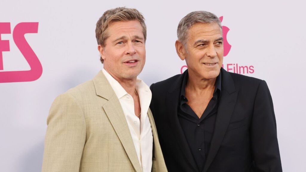 brad pitt george clooney