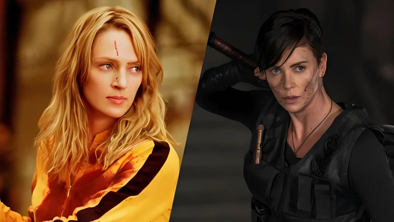 the old guard charlize theron uma thurman